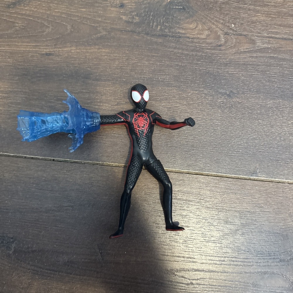 Marvel Spiderman Across The Spider-Verse Miles Morales Web Spin Action Figure 6"
